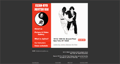 Desktop Screenshot of eizanryujujitsu.org